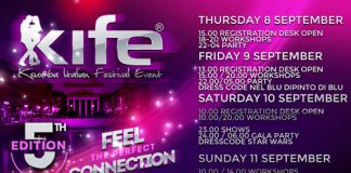 KIFE Kizomba Italian Festival Event 2016 dall’8 all’11 settembre a Trieste K.I.F.E. Kizomba Italian Festival Event