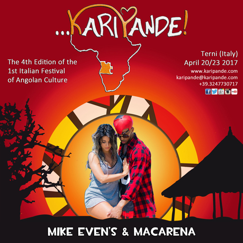 Mike Even's & Macarena stage UrbanKiz a Karipande 2017