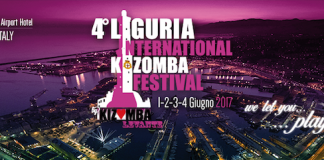 Liguria International Kizomba 2017: dal 1 al 5 giugno a Genova la 4° edizione Liguria International Kizomba 2017