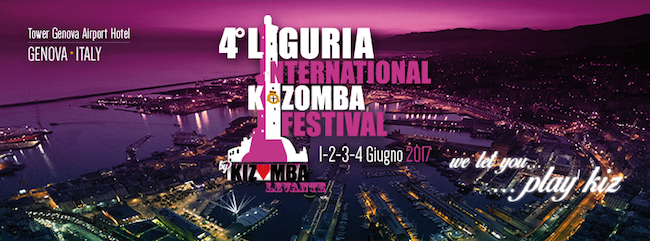 Liguria International Kizomba 2017: dal 1 al 5 giugno a Genova la 4° edizione