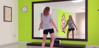 Riscaldamento donna per ballare kizomba: movimenti busto e anche Riscaldamento donna per ballare kizomba: movimenti busto e anche