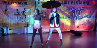 Albir & Sara al Like Festival 2016 di Lisbona Albir Rojas e Sara Panero spettacolo sulle note di November Rain dei Guns N' Roses