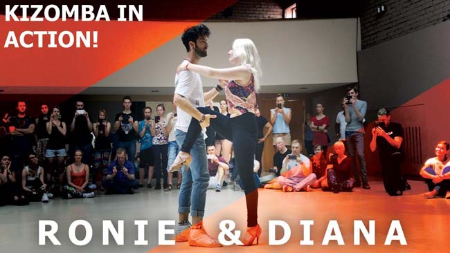 Ronie Saleh & Diana Urban dance demo sulle note di Gravity