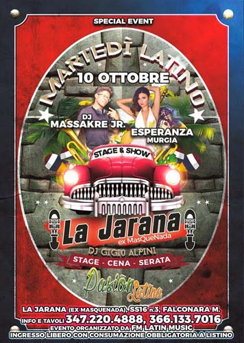 La Janara 10 ottobre