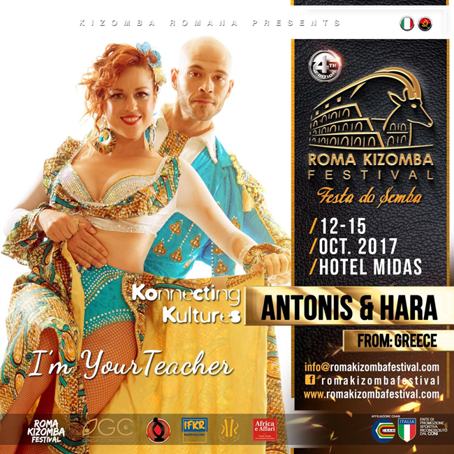 Antonis e Hara show a Roma Kizomba Festival 2017