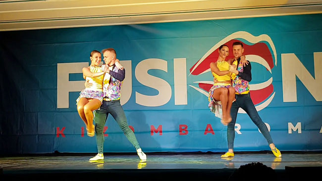 ALC Dance Company show al Fusion Kizomba 2018 di Roma