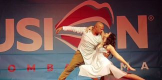Kizomba romantica, lo show di Edo & Denise a Roma Kizomba romantica show Edo & Denise Roma