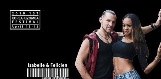 Isabelle & Felicien, workshop Kizomba in Korea Isabelle & Felicien workshop Kizomba Korea