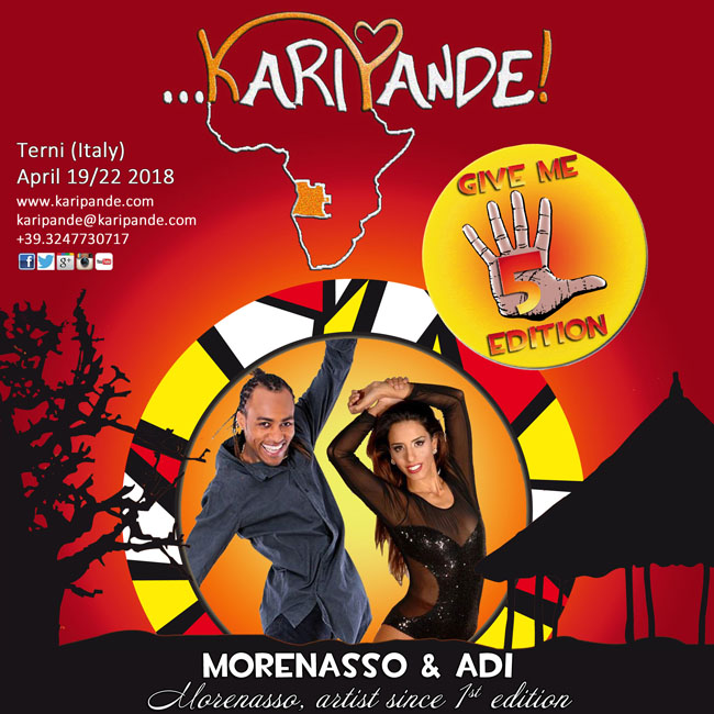 Morenasso & Adi show kizomba Karipande 2018