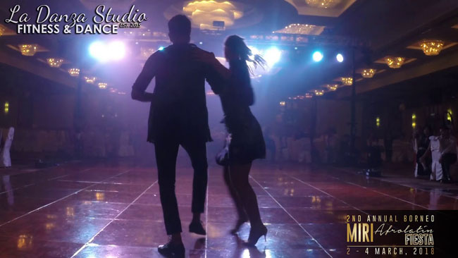 Ela Kiseur & Sanjay MJ, kizomba fusion show al Miri Afrolatin Fiesta 2018