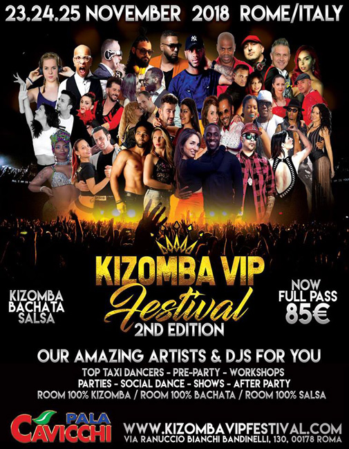 kizomba vip festival 2018 Roma