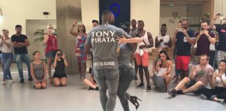 Tony Pirata & Lydia Laprade show kizomba a Eindhoven Tony Pirata & Lydia Laprade show kizomba Eindhoven