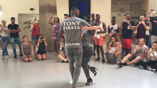 Tony Pirata & Lydia Laprade show kizomba Eindhoven