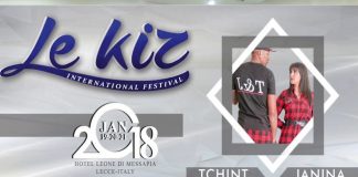 Tchint & Janina, workshop Urban Kiz a Festival Le Kiz 2018 Tchint & Janina Lekiz 2018
