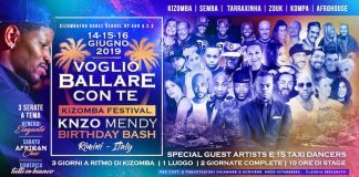 Eventi danza: i festival kizomba di giugno 2019 voglio ballare con te 2019 Rimini