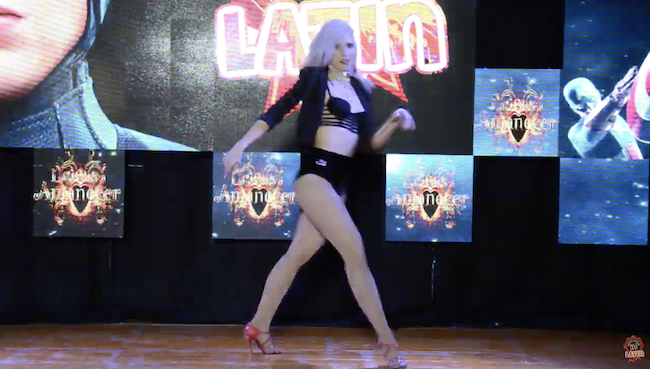 Sara Lopez show Dance Latin Festival 2019